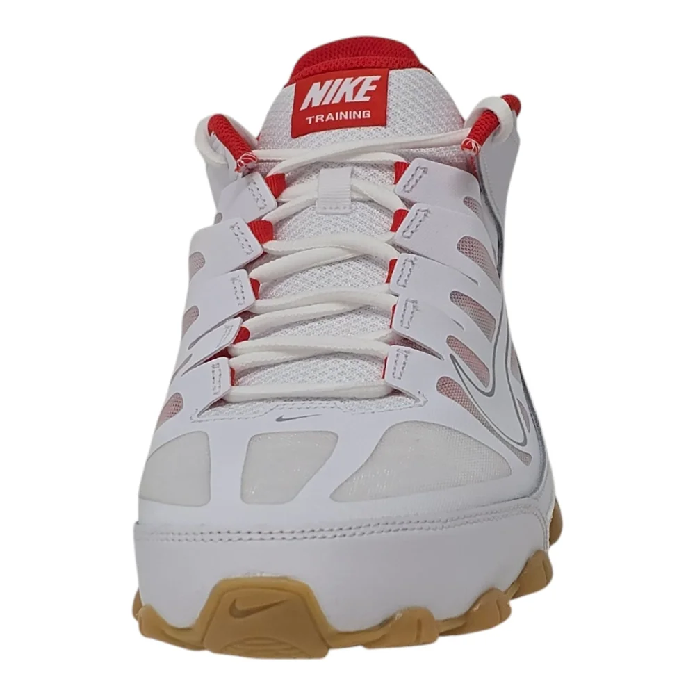 Brand New Nike Reax 8 TR Mesh White Wolf Grey Red 621716-103 Mens Size's